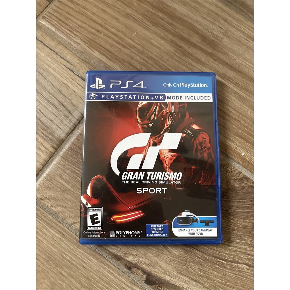 Gran Turismo Sport PlayStation 4 - Case Only